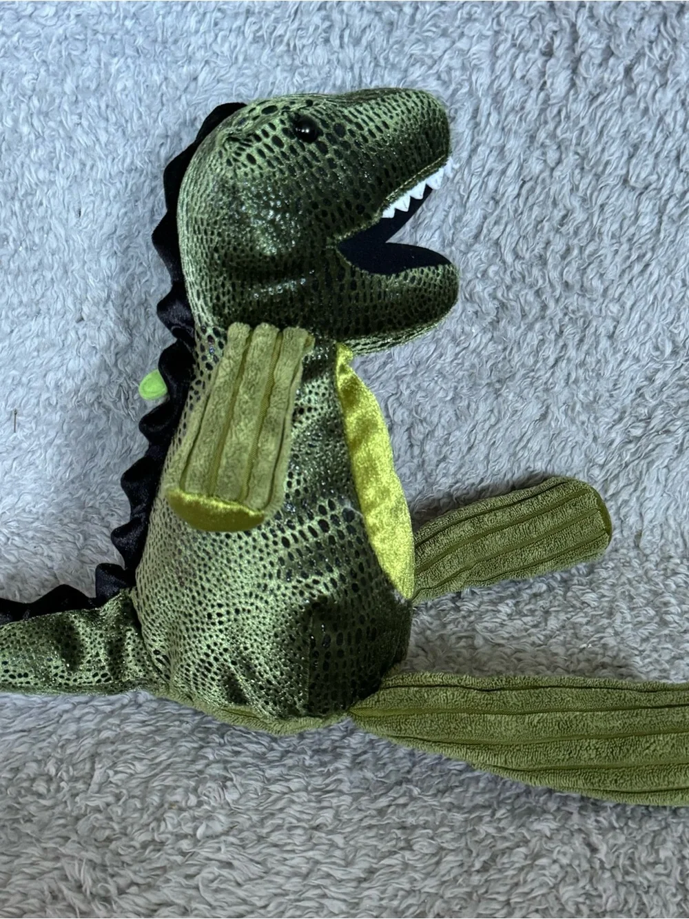 Scentsy Buddy Tex the T Rex Dinosaur Plush 16” Green Stuffed Animal Toy